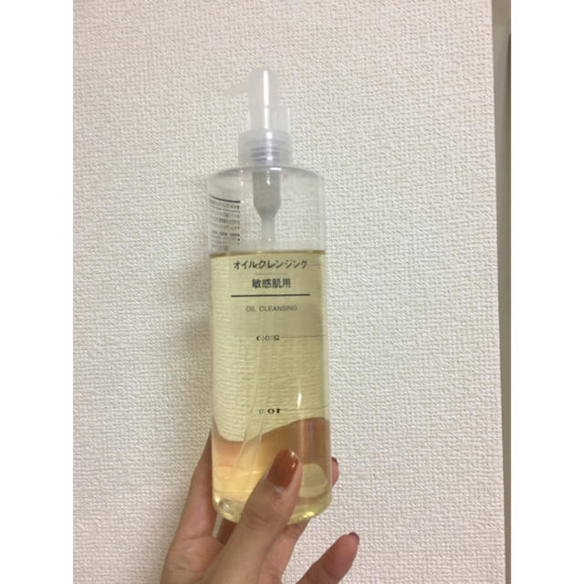 MUJI (無印良品)(ムジルシリョウヒン)のMuji 無印良品 オイルクレンジング・敏感肌用　４００ｍｌ  コスメ/美容のスキンケア/基礎化粧品(クレンジング/メイク落とし)の商品写真