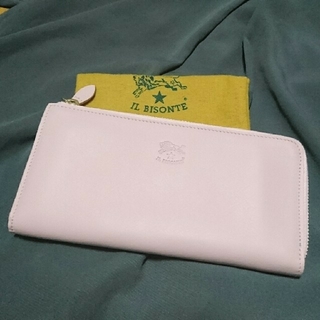 イルビゾンテ(IL BISONTE)の《新品》限定色ローザ  イルビゾンテ  長財布(財布)