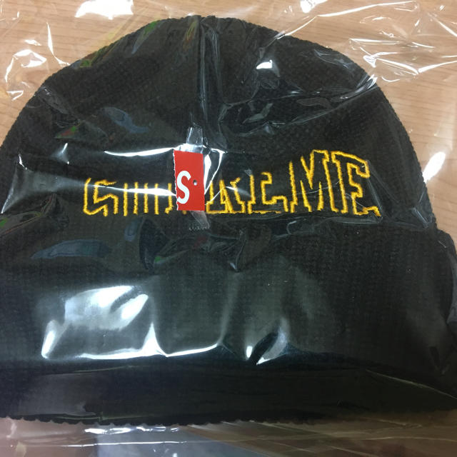 Supreme(シュプリーム)のSupreme loose gauge arc beanie 黒 メンズの帽子(ニット帽/ビーニー)の商品写真