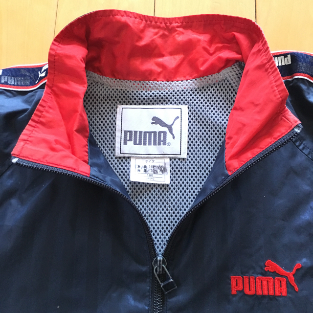 PUMA(プーマ)の150 PUMA  ウインドブレーカー 裏メッシュ キッズ/ベビー/マタニティのキッズ服男の子用(90cm~)(ジャケット/上着)の商品写真