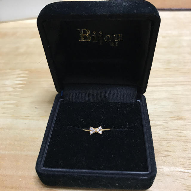 Bijou R.I(ビジューアールアイ)のBijou リング k10 ダイヤ レディースのアクセサリー(リング(指輪))の商品写真