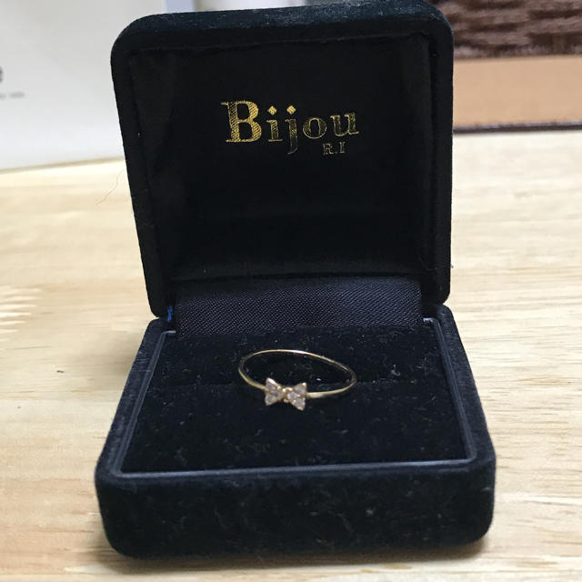 Bijou R.I(ビジューアールアイ)のBijou リング k10 ダイヤ レディースのアクセサリー(リング(指輪))の商品写真