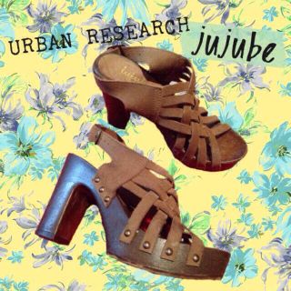 アーバンリサーチ(URBAN RESEARCH)のUR jujube クロスサンダル(サンダル)