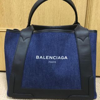 バレンシアガバッグ(BALENCIAGA BAG)の美品 バレンシアガ デニムトート Sサイズ(トートバッグ)