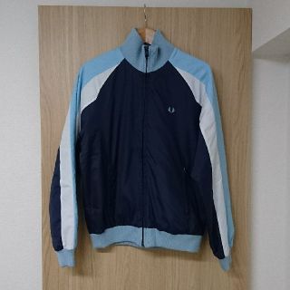 フレッドペリー(FRED PERRY)のフレッドペリー ナイロンブルゾン ブルー(ブルゾン)