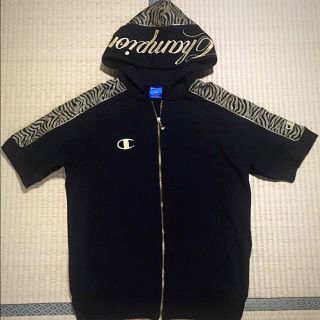 チャンピオン(Champion)のchampion ゼブラ柄 パーカー‼️美品‼️(パーカー)