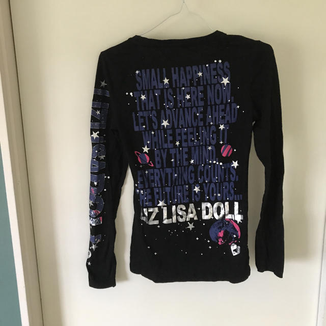 LIZ LISA doll(リズリサドール)のリズリサドール  宇宙っぽいカットソー レディースのトップス(Tシャツ(長袖/七分))の商品写真