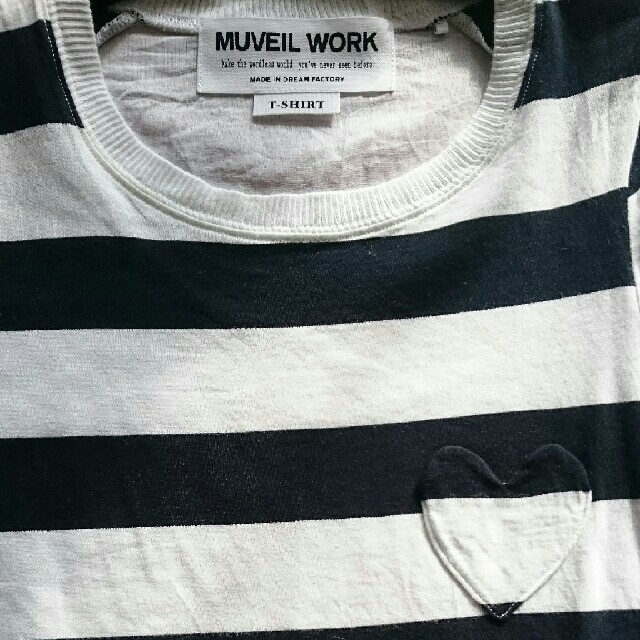 MUVEIL WORK(ミュベールワーク)のミュベールworkティシャツ レディースのトップス(Tシャツ(半袖/袖なし))の商品写真