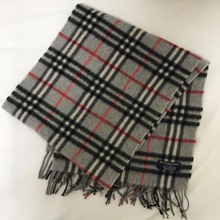 バーバリー(BURBERRY)のバーバリー グレーチェックストール(マフラー/ショール)