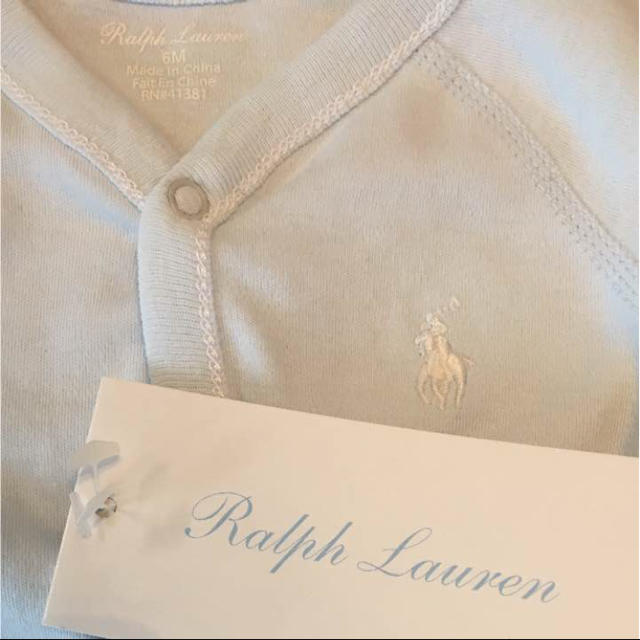 Ralph Lauren(ラルフローレン)の新品 ラルフローレン ロンパース 70 キッズ/ベビー/マタニティのベビー服(~85cm)(ロンパース)の商品写真