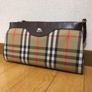 バーバリー(BURBERRY)の【希少】BURBERRY/イングランド製/オールド/ショルダーバッグ/0909(ショルダーバッグ)