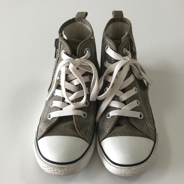 CONVERSE(コンバース)の【 チャイルドオールスター 】ハイカット カーキ 19㎝ キッズ/ベビー/マタニティのキッズ靴/シューズ(15cm~)(スニーカー)の商品写真