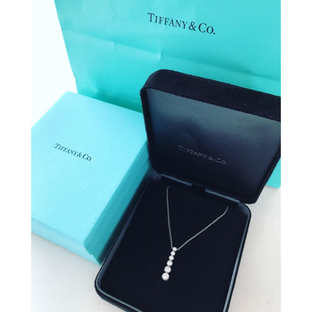 正規品 Tiffany PT950 プラチナダイヤモンドネックレス