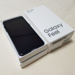 サムスン(SAMSUNG)の新品 SIMフリー docomo SC-04J Galaxy Feel ブラック(スマートフォン本体)