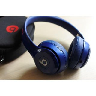 ビーツバイドクタードレ(Beats by Dr Dre)の★値下★ Beats Solo2 ビーツ 密閉型オンイヤーヘッドホン　ブルー(その他)