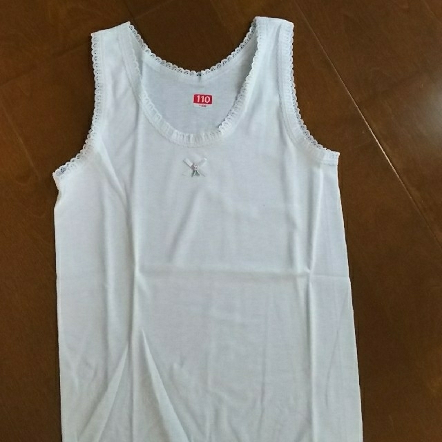 GUNZE(グンゼ)のグンゼ  女の子 肌着 110 キッズ/ベビー/マタニティのキッズ服女の子用(90cm~)(下着)の商品写真