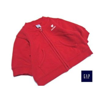 ベビーギャップ(babyGAP)の■GAP/ギャップ■ ベビー　60cm 美品♪薄手ジップアップトレーナー(トレーナー)