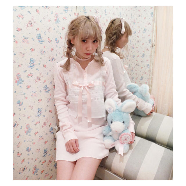 Katie(ケイティー)のKatie♡SUNDAY WAFFLE long one-piece♡ レディースのワンピース(ひざ丈ワンピース)の商品写真