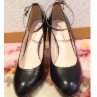 黒ハイヒールパンプス☆美脚(ハイヒール/パンプス)