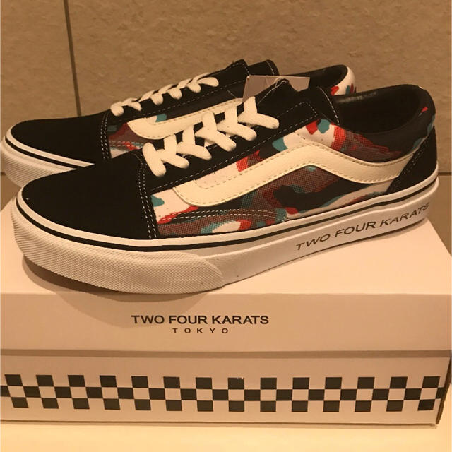 24karats(トゥエンティーフォーカラッツ)の即発送可 VANS×24karats  AKIRA old skool 26cm メンズの靴/シューズ(スニーカー)の商品写真