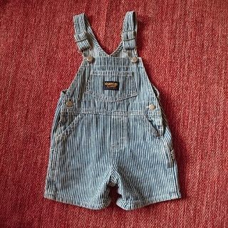 オシュコシュ(OshKosh)のOSHKOSH  baby ヒッコリーオーバーオール(パンツ)