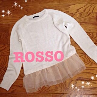 アーバンリサーチロッソ(URBAN RESEARCH ROSSO)の未使用＊トップス(カットソー(長袖/七分))