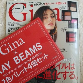 レイビームス(Ray BEAMS)の【新品未使用】雑誌Gina 付録  RayBeams  2色パレット4個セット(アイシャドウ)