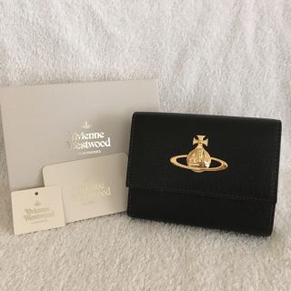 ヴィヴィアンウエストウッド(Vivienne Westwood)の新品 ヴィヴィアン 折り財布 黒(財布)