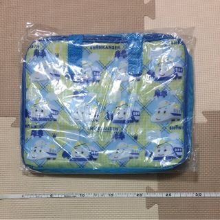 サンリオ(サンリオ)のサンリオ★しんかんせん★お出かけバッグ★青★非売品(その他)