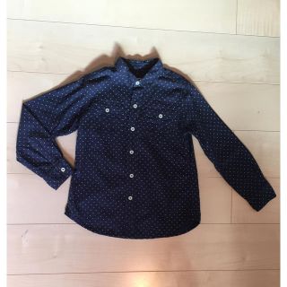 ユナイテッドアローズグリーンレーベルリラクシング(UNITED ARROWS green label relaxing)のシャツ ネイビー 135(ブラウス)