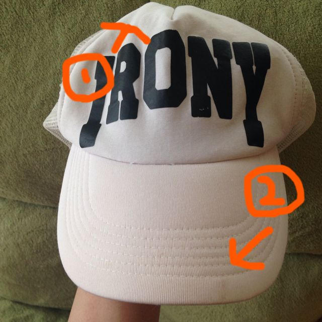 IRONY(アイロニー)のアイロニー  キャップ レディースの帽子(キャップ)の商品写真