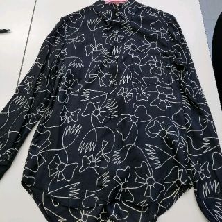 コムデギャルソン(COMME des GARCONS)のべっこう飴さん専用COMME des GARCONS　リボンシャツ(シャツ/ブラウス(長袖/七分))