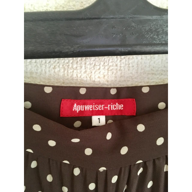 Apuweiser-riche(アプワイザーリッシェ)の未使用 アプワイザーリッシェ スカート レディースのスカート(ミニスカート)の商品写真