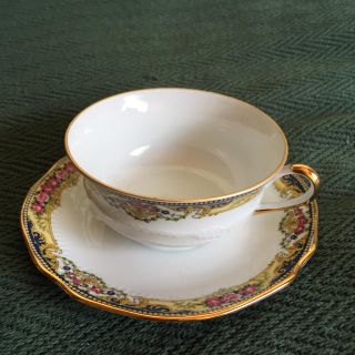 ロイヤルアルバート(ROYAL ALBERT)の専用になりまさはさ  リモージュ  カップ&ソーサー  新品未使用(食器)