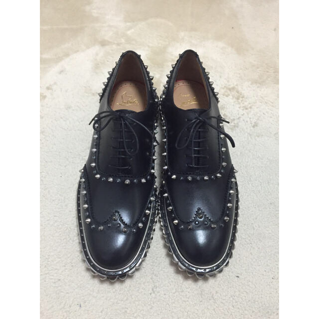最終値下げ Louboutin Christian - ウィングチップレザー Saf Bolly