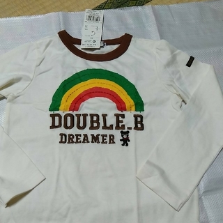 ダブルビー(DOUBLE.B)のダブルビー　130　新品(Tシャツ/カットソー)