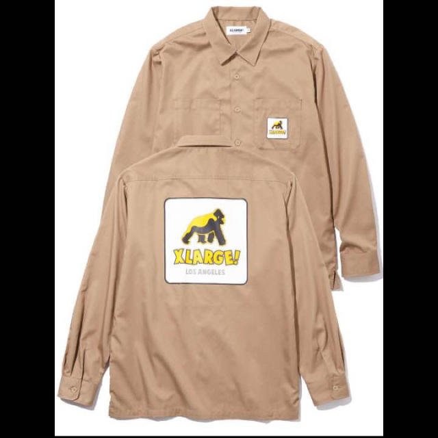 XLARGE(エクストララージ)のX-LARGE(エクストララージ)L/S WALKING APE WORK メンズのトップス(シャツ)の商品写真