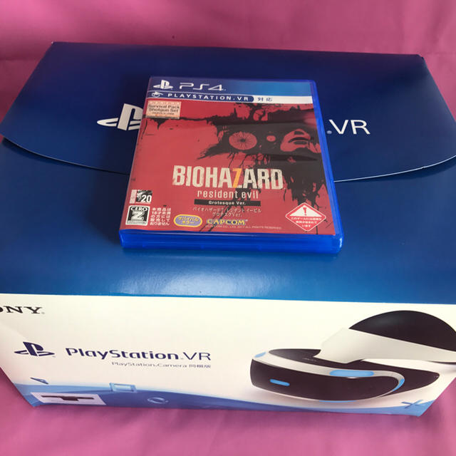 PlayStation VR - ★送料無料★PSVR カメラ同梱版 バイオハザード7付き★