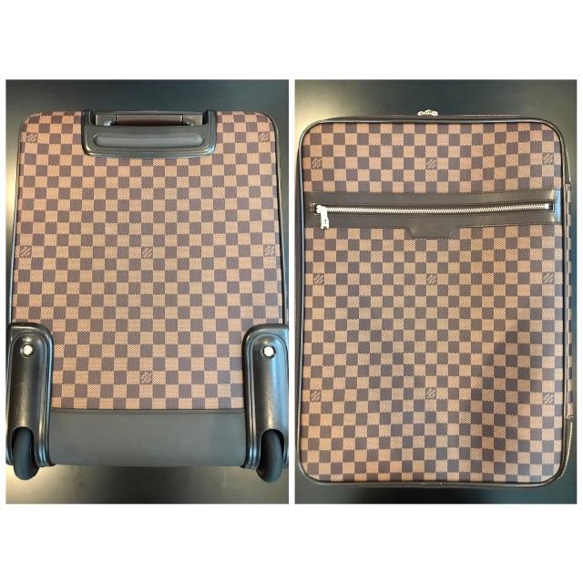 LOUIS VUITTON(ルイヴィトン)の◆ルイ ヴィトン ダミエ　ペガス55　キャリーバッグ　１度使用美品　本物伝票有◆ レディースのバッグ(スーツケース/キャリーバッグ)の商品写真