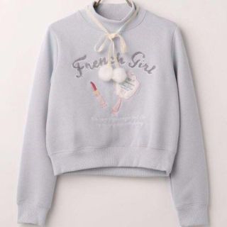 未使用☆LIZ LISA TRALALA❤︎裏起毛トレーナー☆量産型 森ガール姫