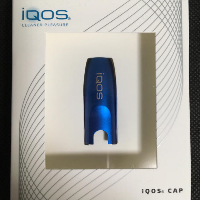 IQOS(アイコス)の送料無料！新品 IQOS アイコス キャップ 正規品 未開封 アクアブルー メンズのファッション小物(タバコグッズ)の商品写真