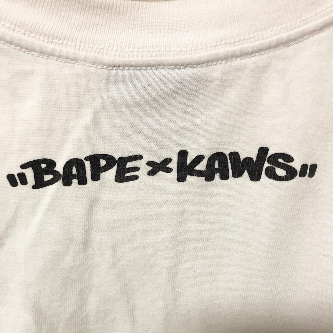 A BATHING APE - 日本製 旧タグ BAPE × KAWS エイプ 大猿 Tシャツ NIGO