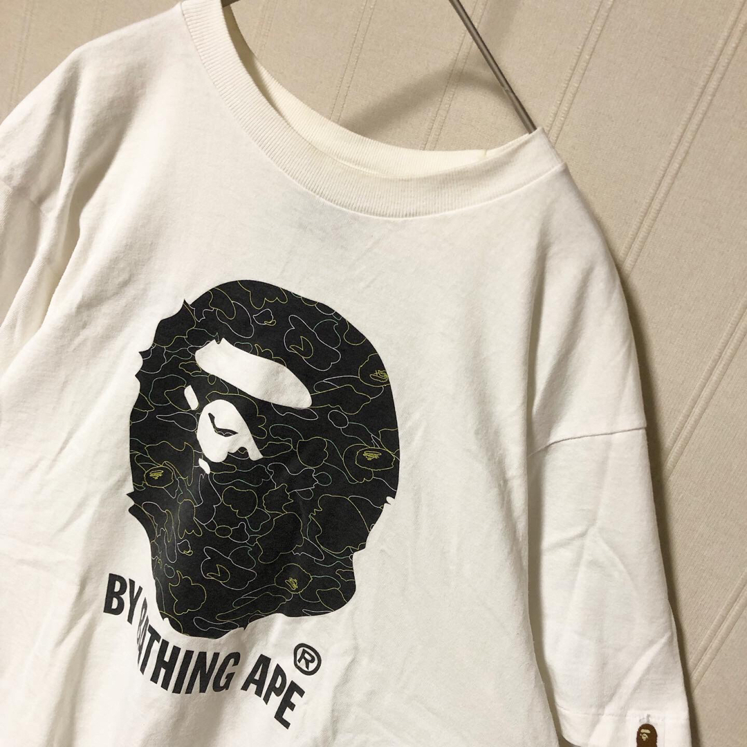 日本製 旧タグ BAPE × KAWS エイプ 大猿 Tシャツ NIGO