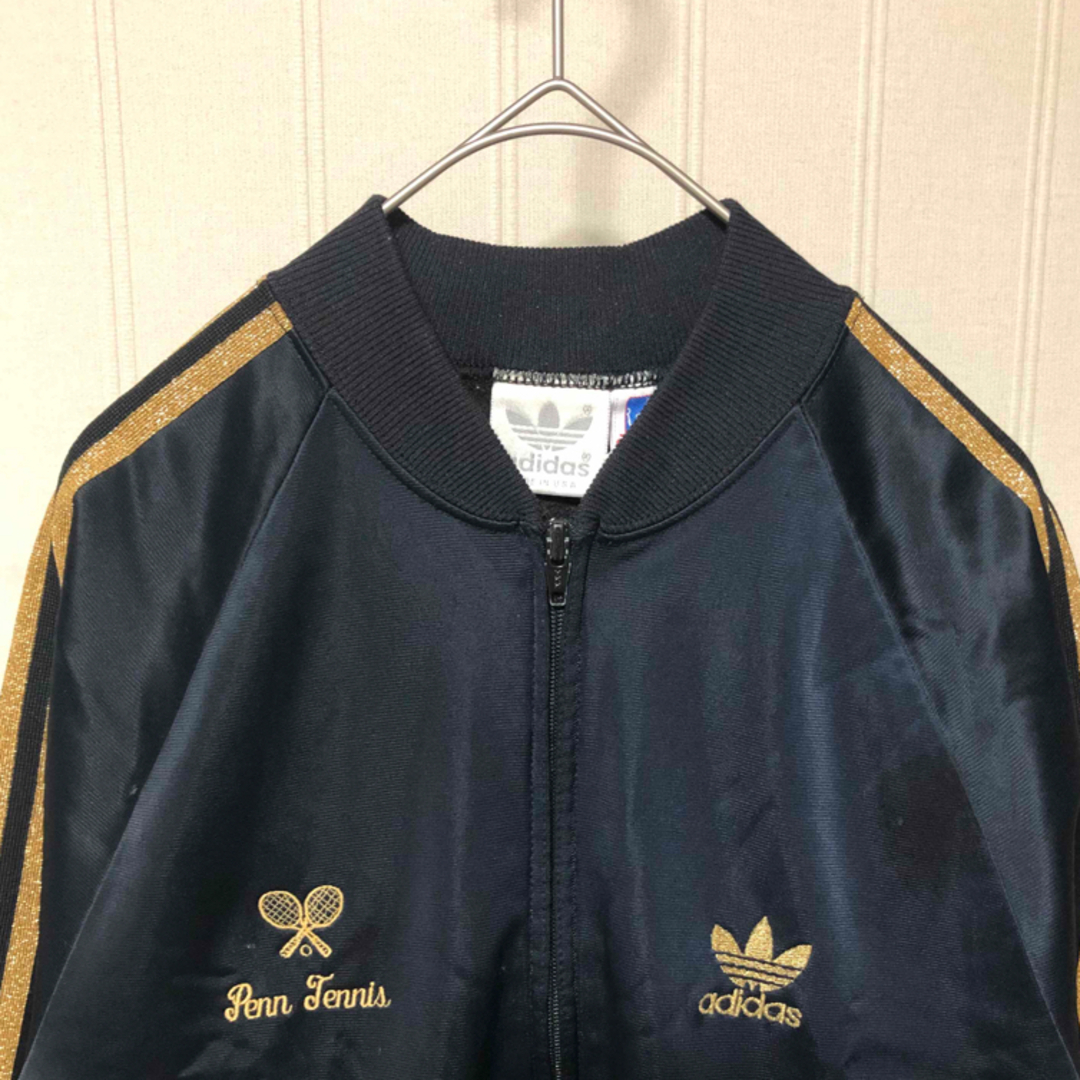 adidas - 極希少❗️USA製 80s adidas アディダス atp ジャージ 黒金の