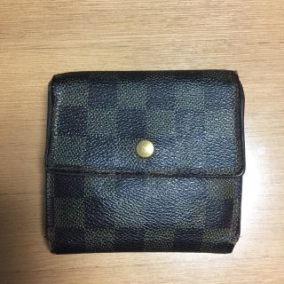 ルイヴィトン(LOUIS VUITTON)のルイ ヴィトン  ☆ダミエ☆Wホック二つ折り財布(財布)