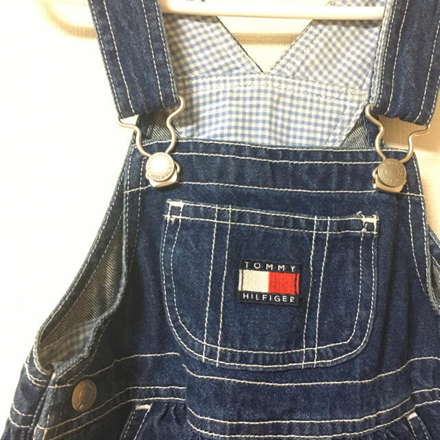 TOMMY HILFIGER(トミーヒルフィガー)のトミーヒルフィガー キッズ  サロペット 100センチ キッズ/ベビー/マタニティのキッズ服女の子用(90cm~)(ワンピース)の商品写真