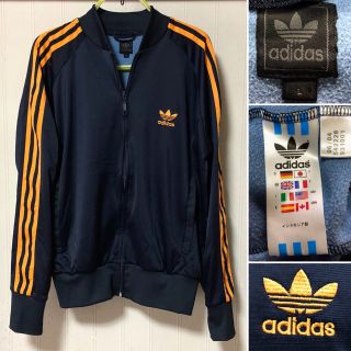 adidas - 《レア》adidas ATP復刻 トラックトップ ジャージ 濃紺の通販 adidas - 《レア》adidas ATP復刻 トラックトップ ジャージ 濃紺の通販