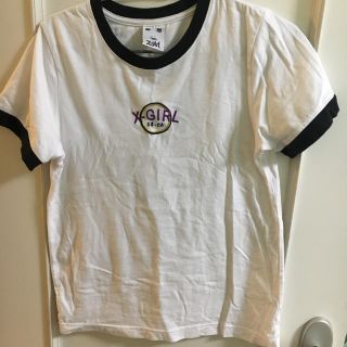 エックスガール(X-girl)のxgirlリンガーティー(Tシャツ(半袖/袖なし))