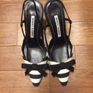 マノロブラニク(MANOLO BLAHNIK)の【美品】マノロブラニク パンプスサイズ34  2/1(ハイヒール/パンプス)