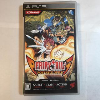 コナミ(KONAMI)のPSP フェアリーテイルポータブルギルド(携帯用ゲームソフト)